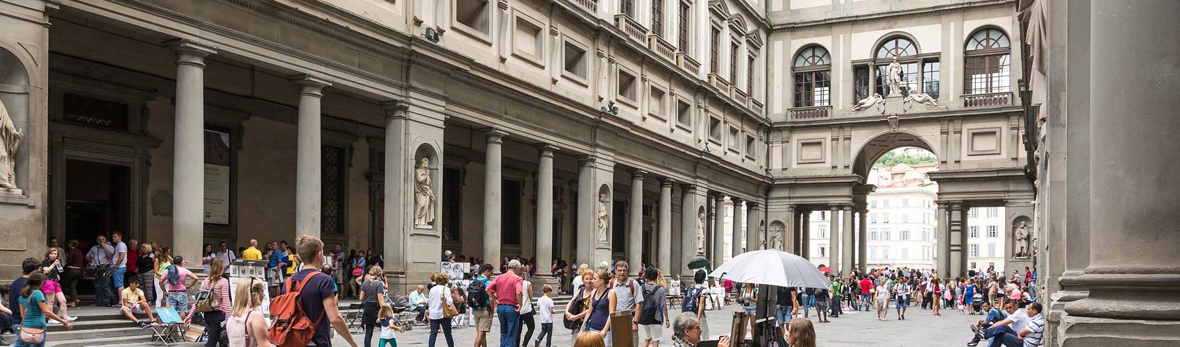 Galería de los Uffizi en Florencia