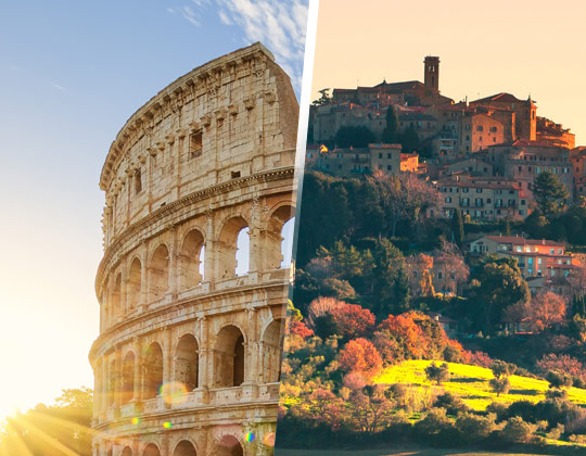 Roma a la Toscana viaje de un día