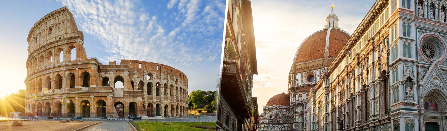 Roma a Florencia día de viaje