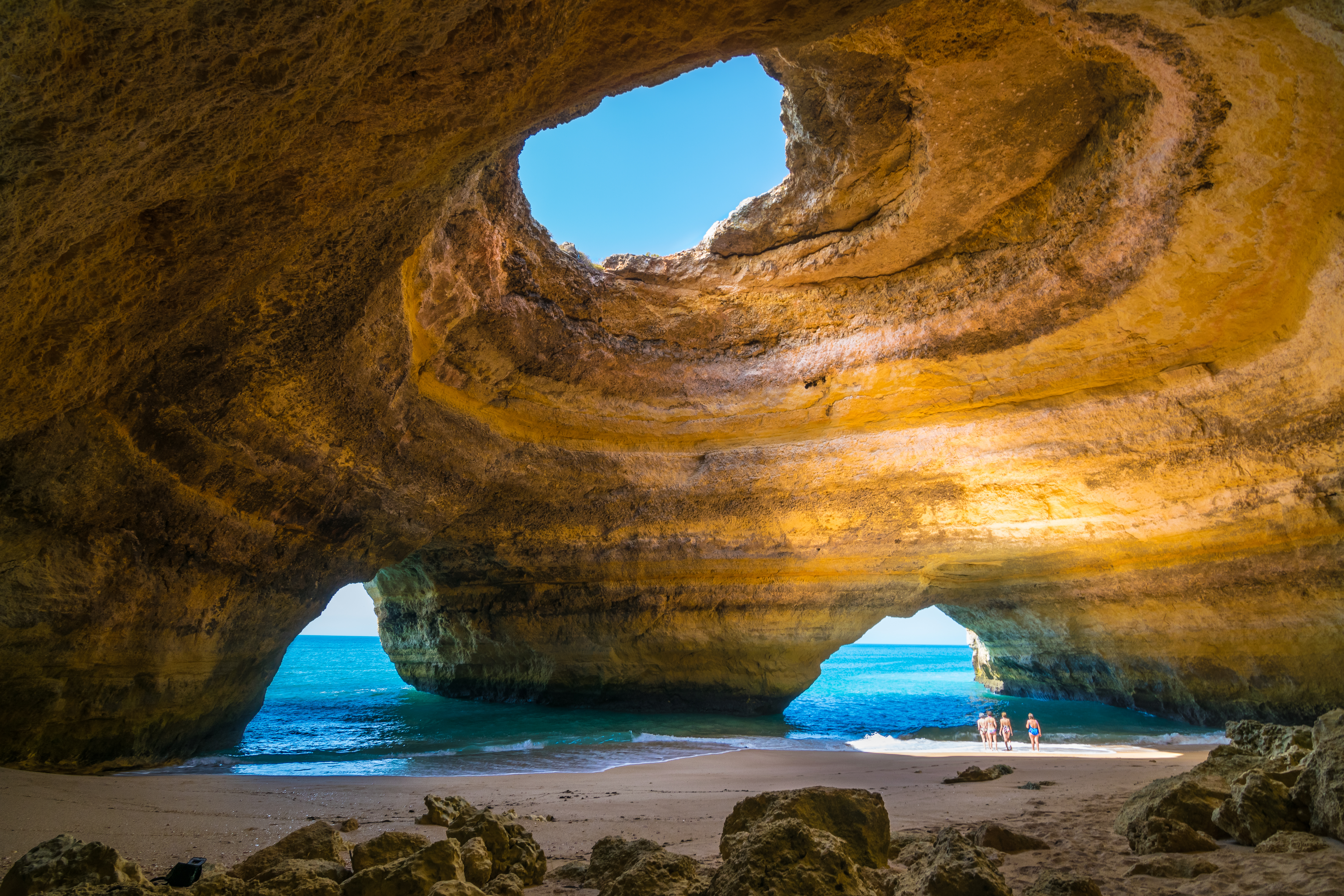 Kayaking in the Benagil Caves 