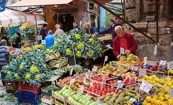 what to do in Palermo ballaro market