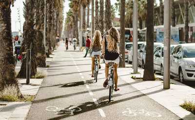 Bike tour in Barcelona
