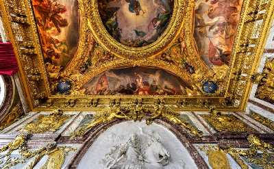 The famous Palace of Versailles in France