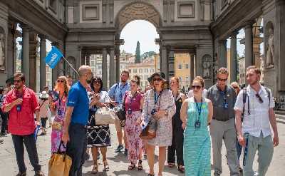 Florence tourists