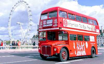 Tea Bus London Tour London Eye