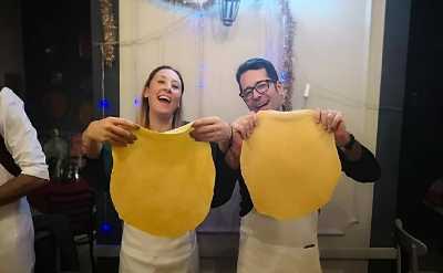 Italian cooking class pasta