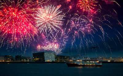 Reykjavík New Year's Eve Celebration at Sea