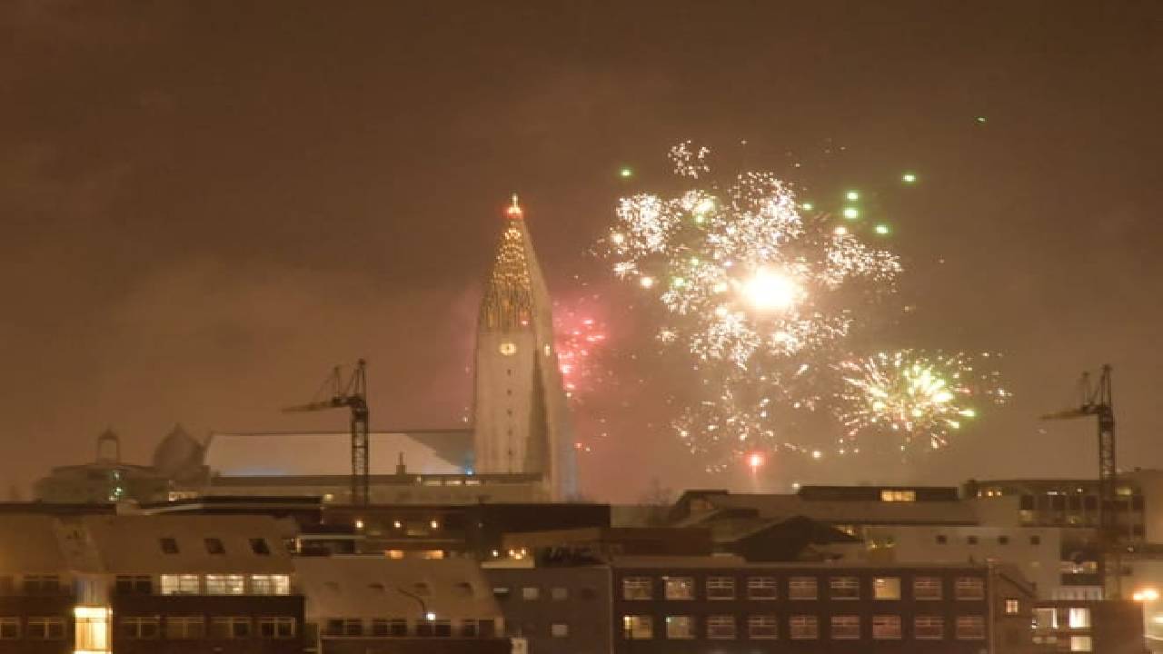 Reykjavík New Year's Eve Celebration at Sea