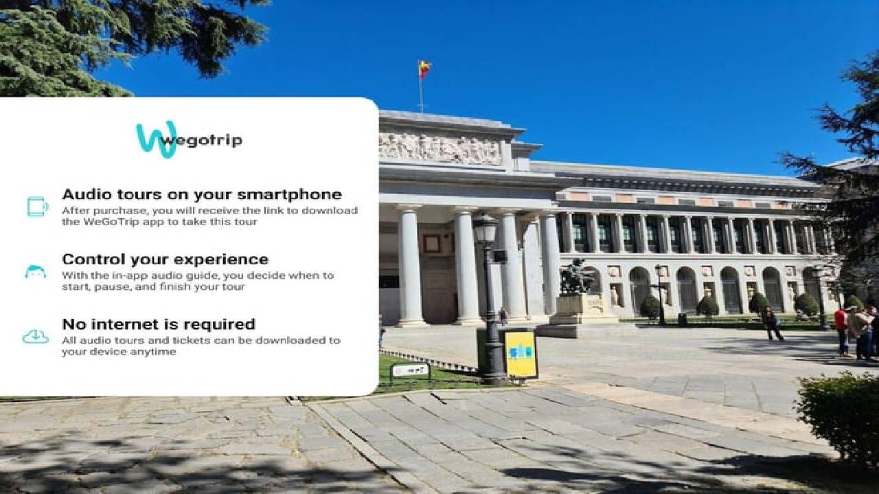 Madrid: Prado to Plaza de España In-App Audio Tour