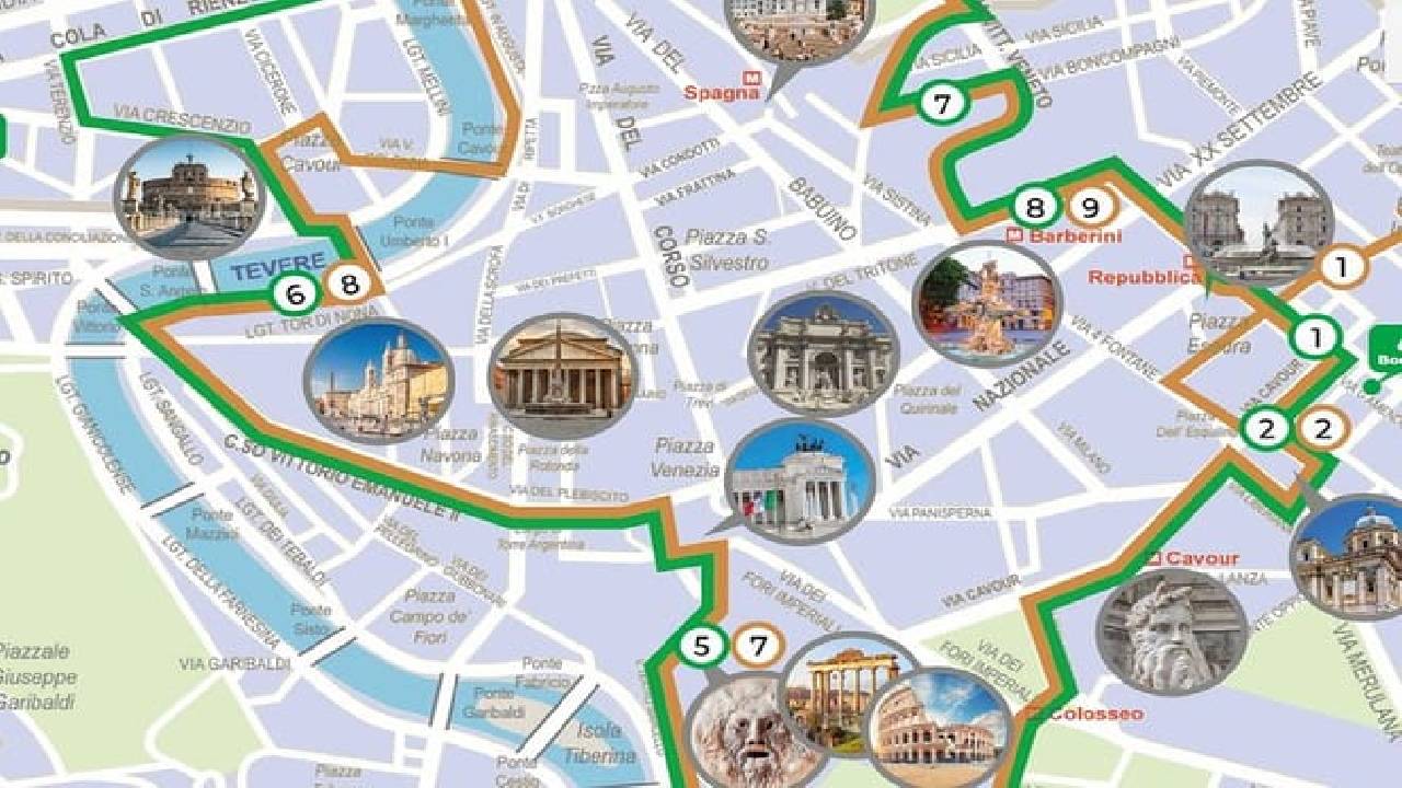 Rome 24-Hour Hop-On Hop-Off Bus + Vatican Museum & Sistine Chapel Tickets