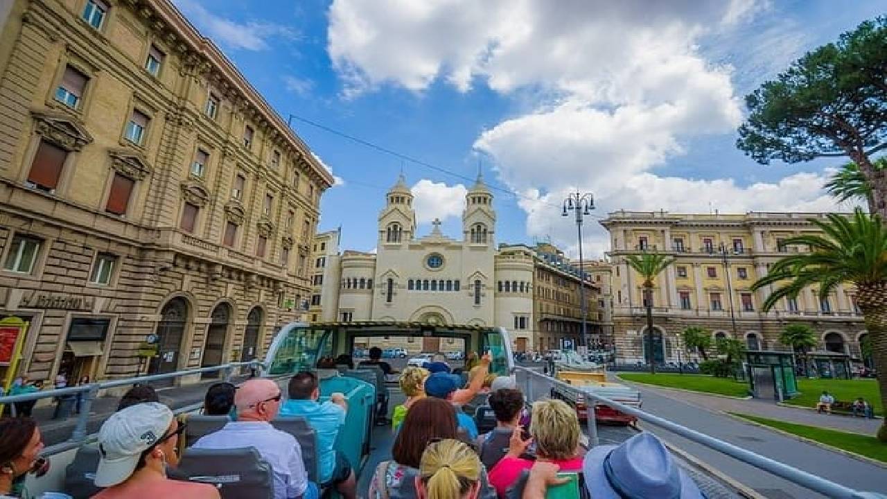 Rome Private Double Decker Open Bus Panoramic Tour | Exclusive Sightseeing