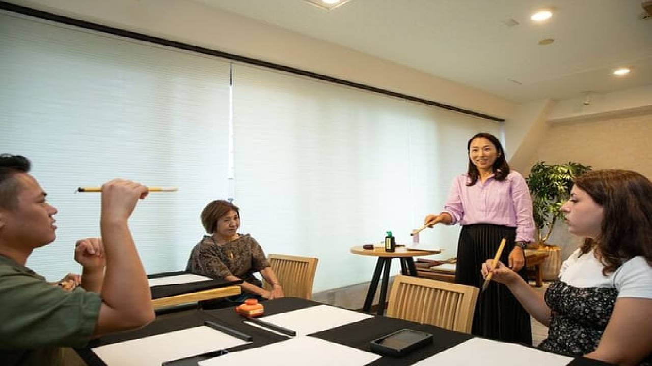 Asakusa Calligraphy Workshop Craft Your Own Art in Tokyo
