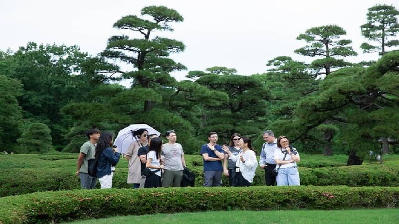 Imperial Palace East Garden and Edo Castle Walking Tour in Tokyo