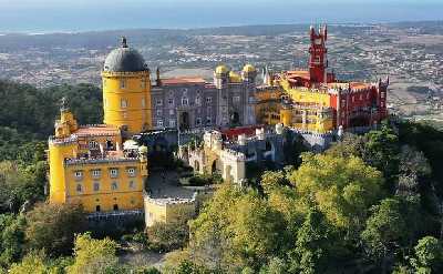 Guided Tour to Sintra, Pena, Regaleira, Cabo da Roca and Cascais