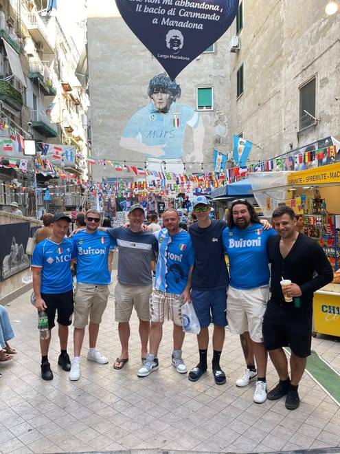Join a SCC Napoli Game Experience with a local in Naples