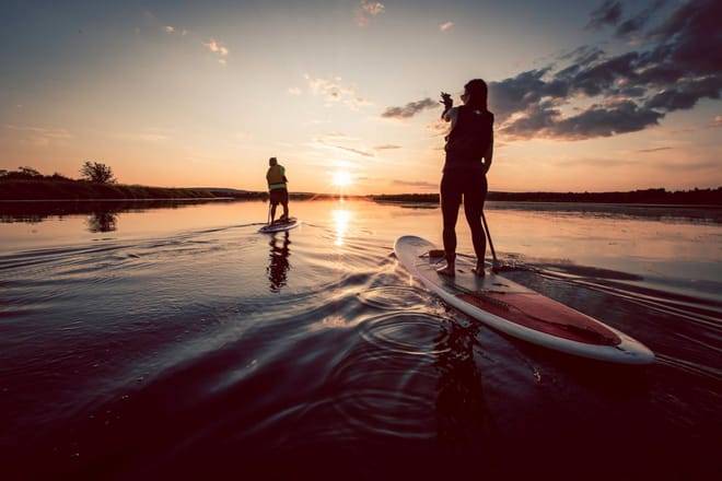STAND UP paddle surf adventure