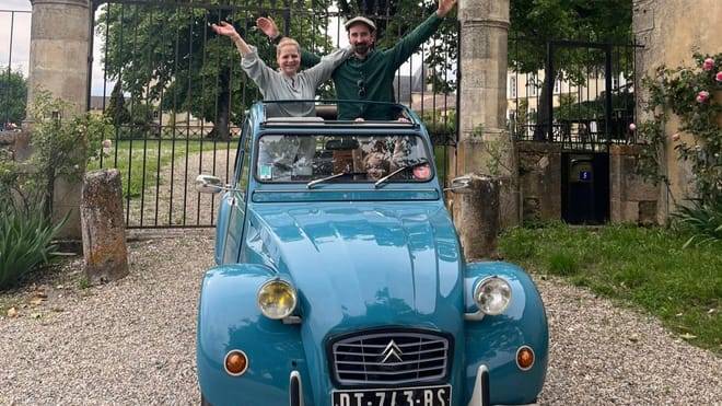 Graves & Sauternes : Private Full Day Tour in a Citroën 2cv