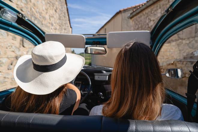 Margaux & Médoc: half day private tour in a Citroën 2cv