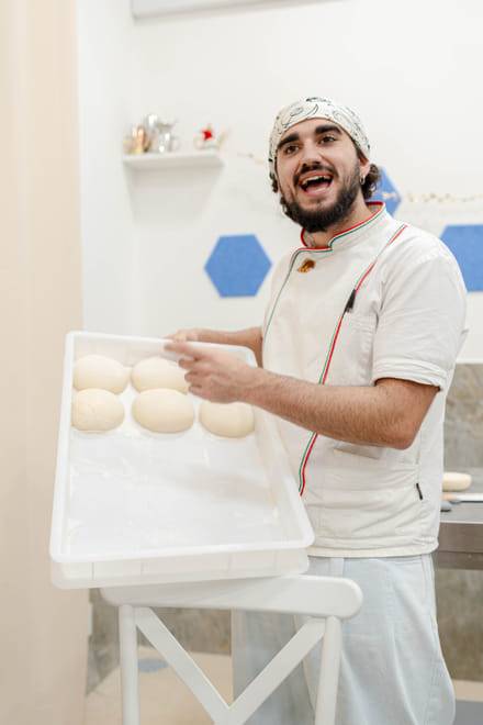 Authentic Pizza Making Class: Learn the Secret Dough Recipe. Appetizers and Drink Included