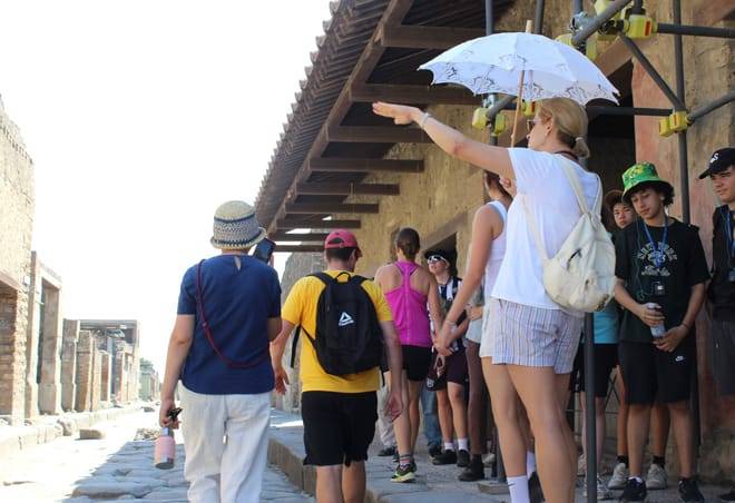 From Naples: Pompeii and Vesuvius Tour