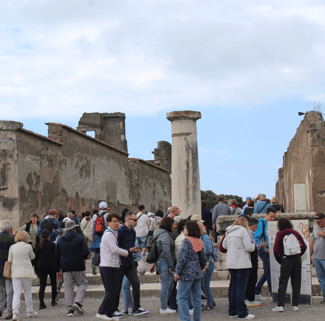 Pompeii Tour: Explore the Ruins from Naples. Driver, Guide and Ticket Included