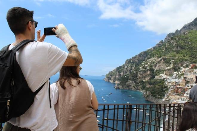 Positano and Sorrento private tour with Pizza class in Naples