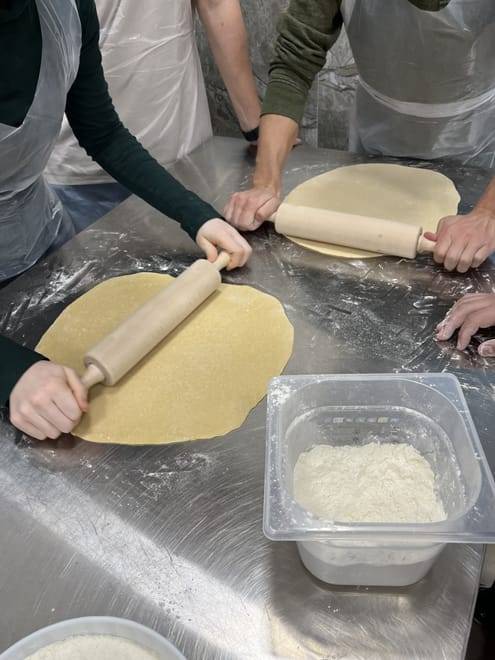 Private Fettuccine Alfredo and Ravioli Class Grandma recipe
