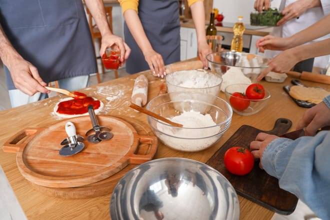 Pizza and Gelato Cooking Class