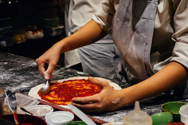 Pizza and Gelato Cooking Class