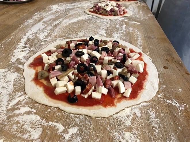 Pizza and Gelato Making class in Florence