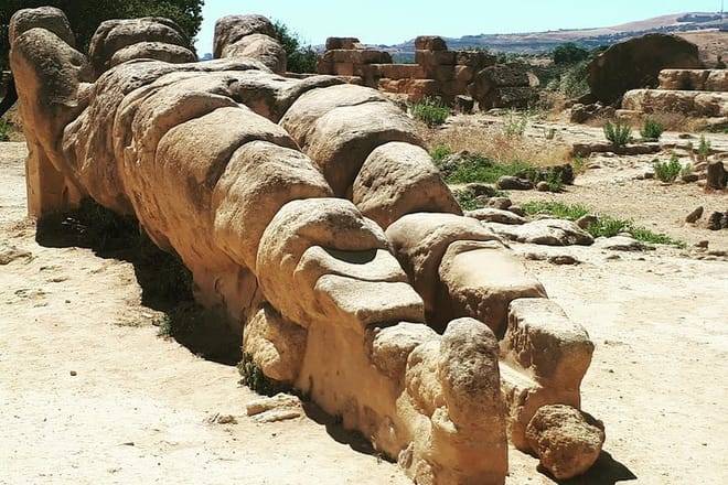 Piazza Armerina - Agrigento, Valley of Temples - Scala dei Turchi from Catania