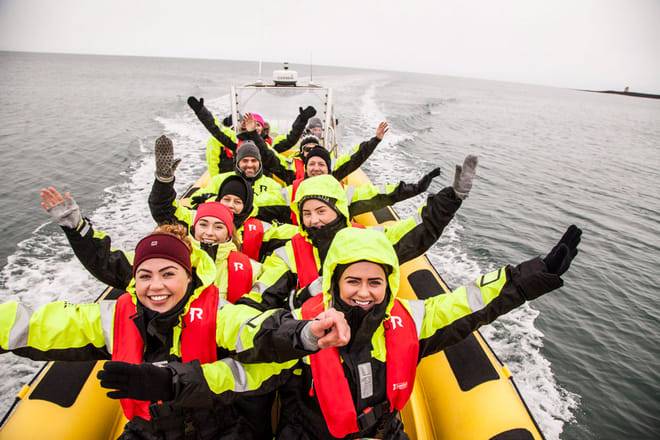 Puffin Tour by RIB Speedboat from Downtown Reykjavik