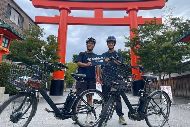 Kyoto Early Morning E Biking Tour Fushimi Inari Kiyomizu Temple
