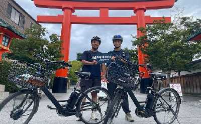Kyoto Early Morning E Biking Tour Fushimi Inari Kiyomizu Temple