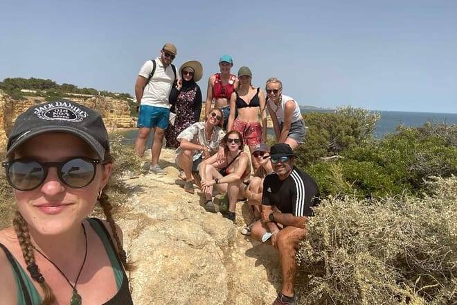 From Faro: Benagil Hiking Cliffs and the 4 Treasure Experience