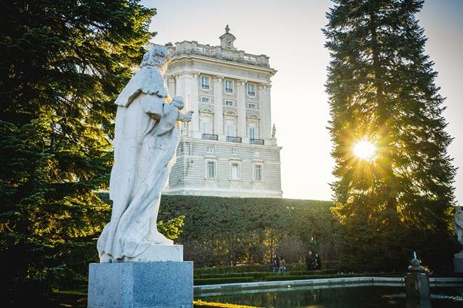 Royal Palace of Madrid & Gardens In-App Audio Tour (Without a Ticket)