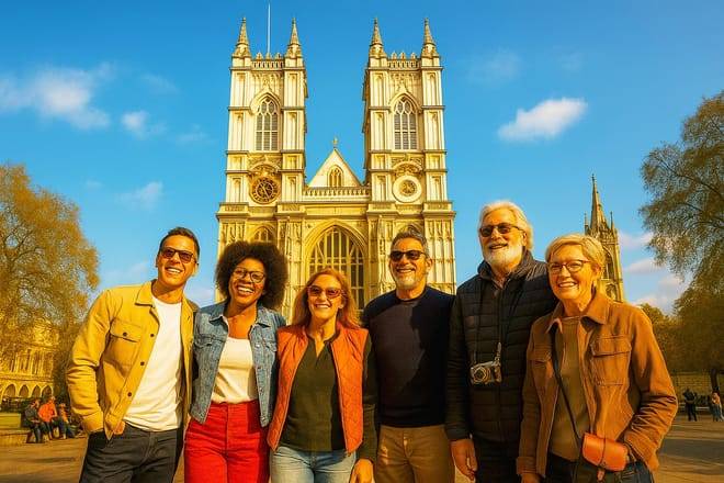 UKLO050- English- Guided Tour of London Westminster Abbey, Big Ben, Buckingham
