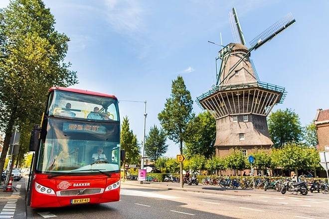 Amsterdam City Tour by Bus with Canal Cruise